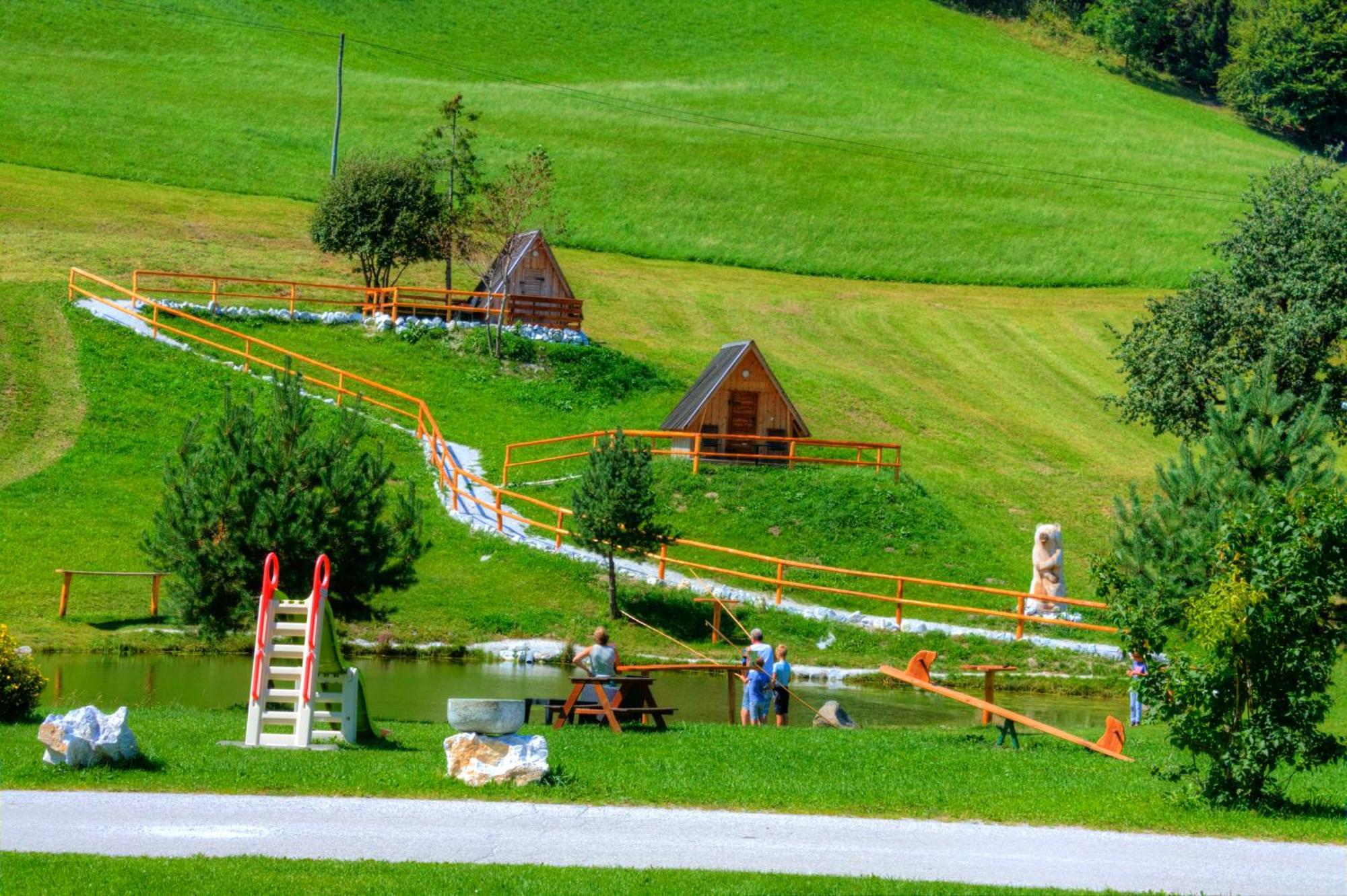 Wooden Chalet - Homestead Vrhovc Zelezniki Zewnętrze zdjęcie